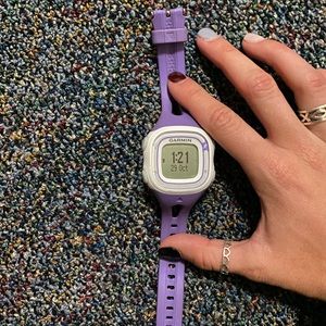 Purple Garmin Running Watch- forerunner 25